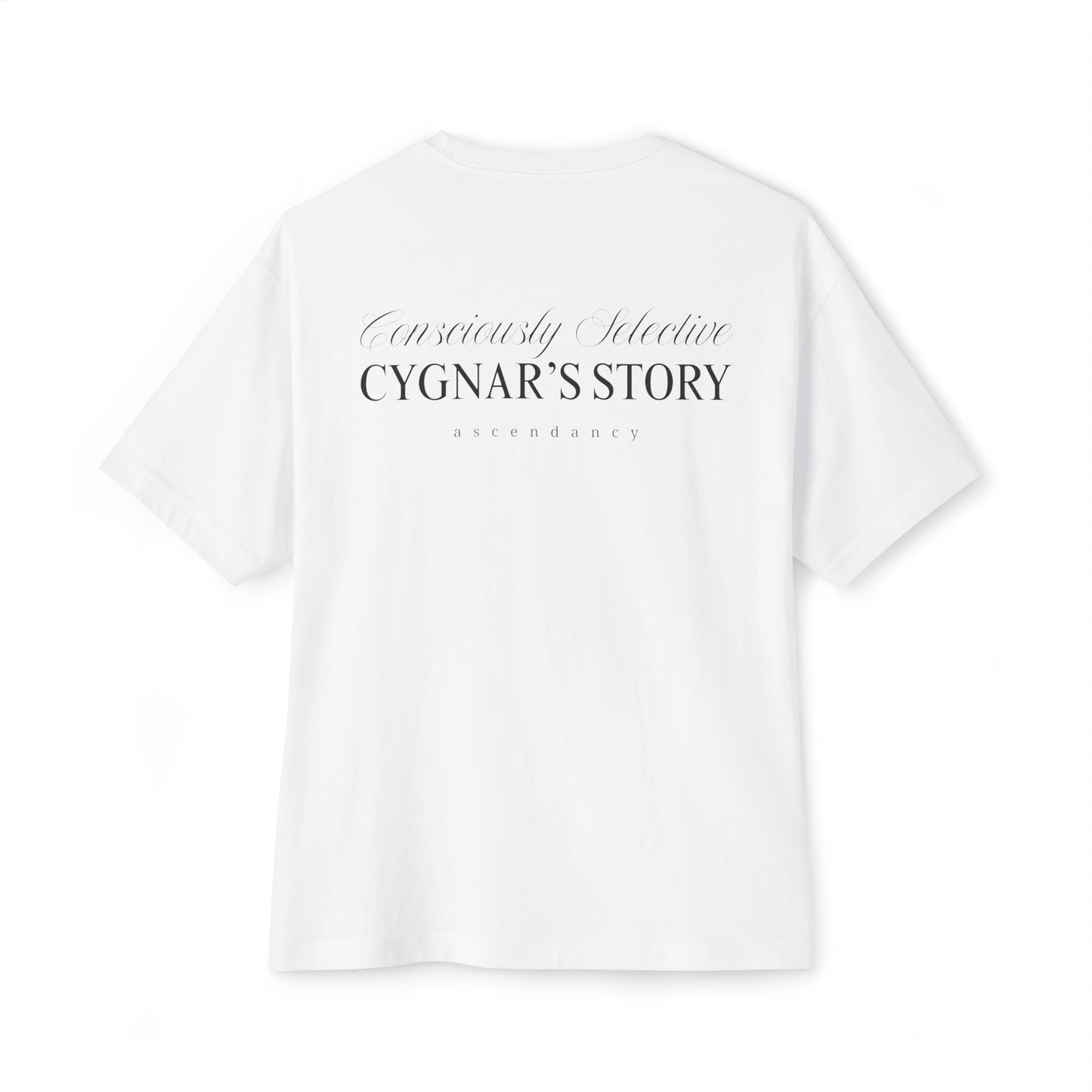 Consciously Selective boxy tee